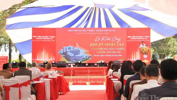 Gia Lai: Khởi công đầu tư khu điều trị kỹ thuật cao 300 tỷ đồng