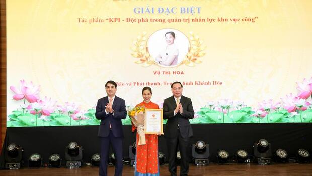 Báo Công Thương đoạt giải C Giải báo chí về xây dựng Đảng tỉnh Khánh Hòa lần thứ V