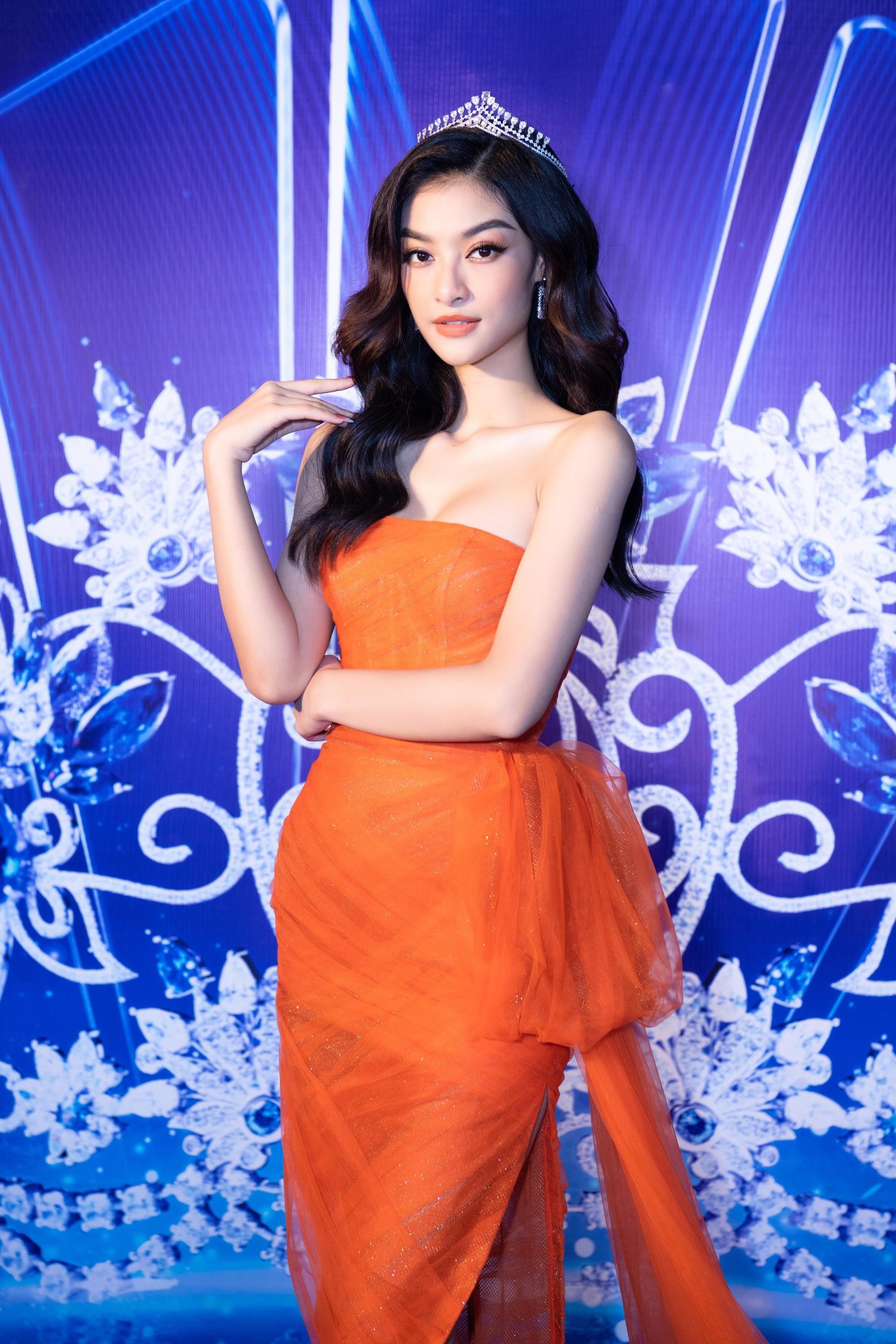 Hoa hậu Lương Thùy Linh, Tiểu Vy xuất hiện lộng lẫy tại lễ công bố vòng chung kết Miss World Vietnam 2022 ảnh 3