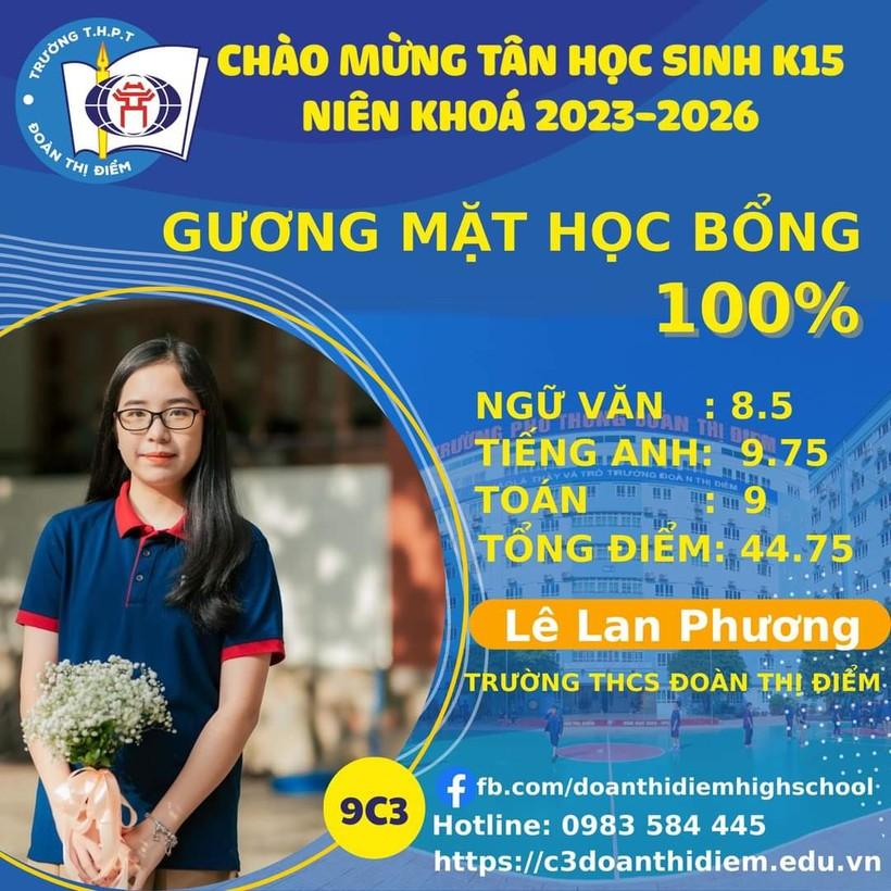 Nhiều học sinh xuất sắc vào lớp 10 được nhận học bổng 100% ảnh 2