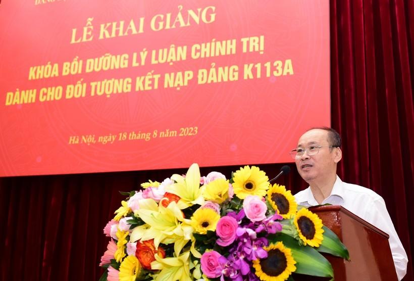 100 học sinh của Trường ĐH Sư phạm Hà Nội được bồi dưỡng kết nạp Đảng ảnh 1