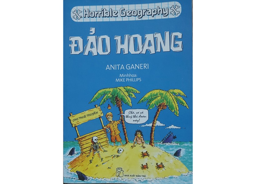 Cuốn sách 'Đảo hoang' có vô số thông tin thú vị và bổ ích về những hòn đảo trên khắp thế giới. Ảnh: Tấn Quyết.