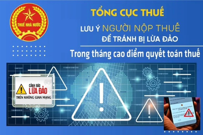 Giả danh cán bộ thuế, cơ quan thuế lừa đảo chiếm đoạt tài khoản ngân hàng, ai cũng cần cảnh giác- Ảnh 1.