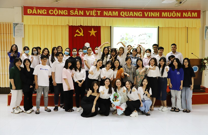 Sinh viên Trường Đại học Trà Vinh. Ảnh: TVU