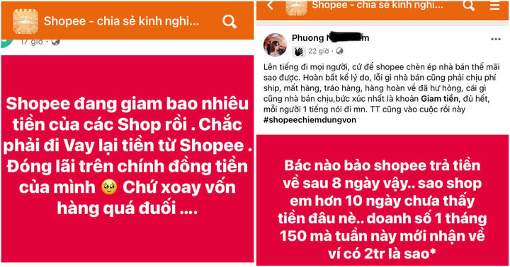 Kéo dài thời gian đổi trả hàng, Shopee bị nghi 'ôm' vốn của người bán- Ảnh 2.