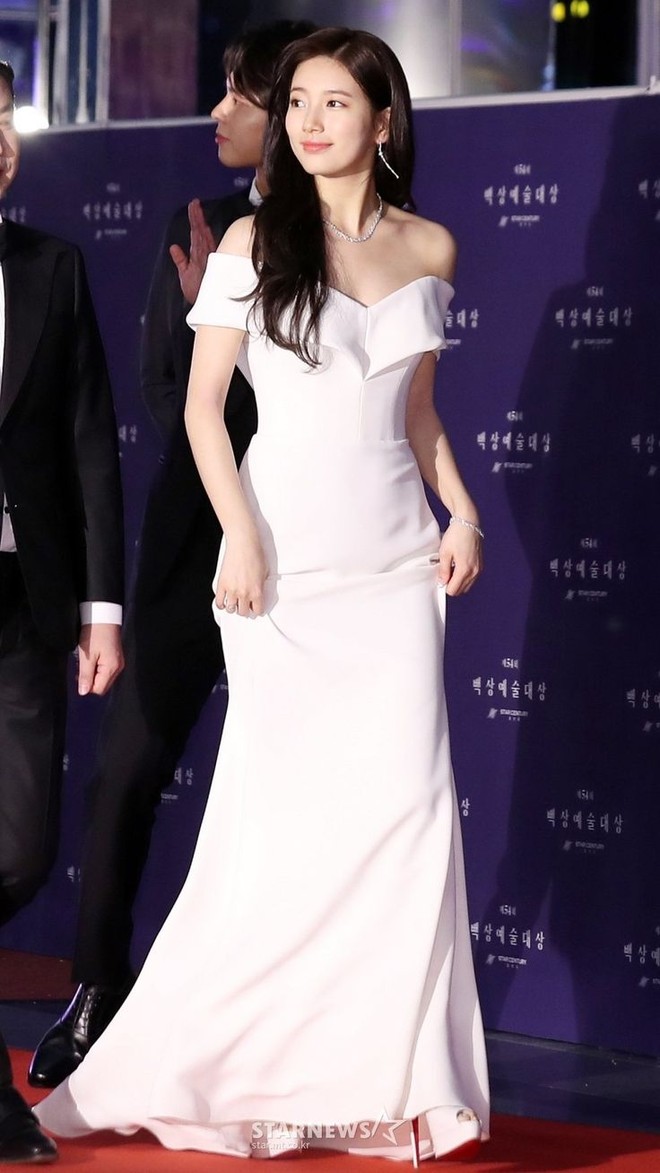 Suzy diện set đồ 300 triệu, visual phát sáng đẹp bất chấp cam thường tại Baeksang- Ảnh 13.