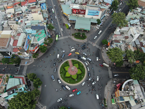 Ngã bảy Lý Thải Tổ được đề xuất làm cầu vượt