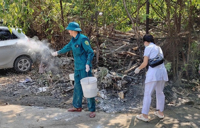 Xử lý kịp thời, hiệu quả khu vực có ca bệnh, ổ dịch sốt xuất huyết