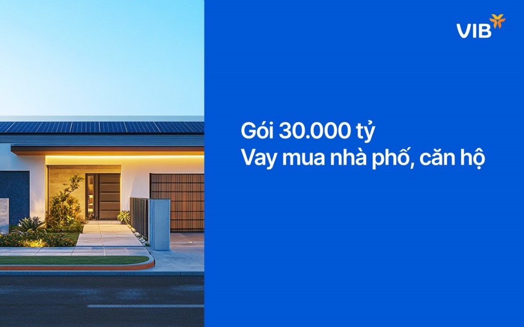 Gói vay mua nhà lãi suất chỉ từ 5,9%/năm, miễn gốc 5 năm