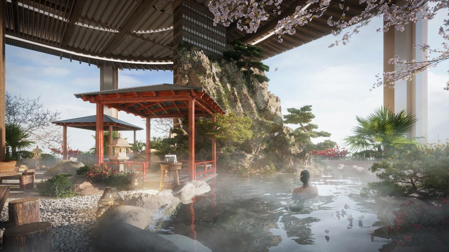 Sky Onsen tại GOLDEN CROWN HAI PHONG - Trải nghiệm đắt giá giữa tầng không- Ảnh 2.