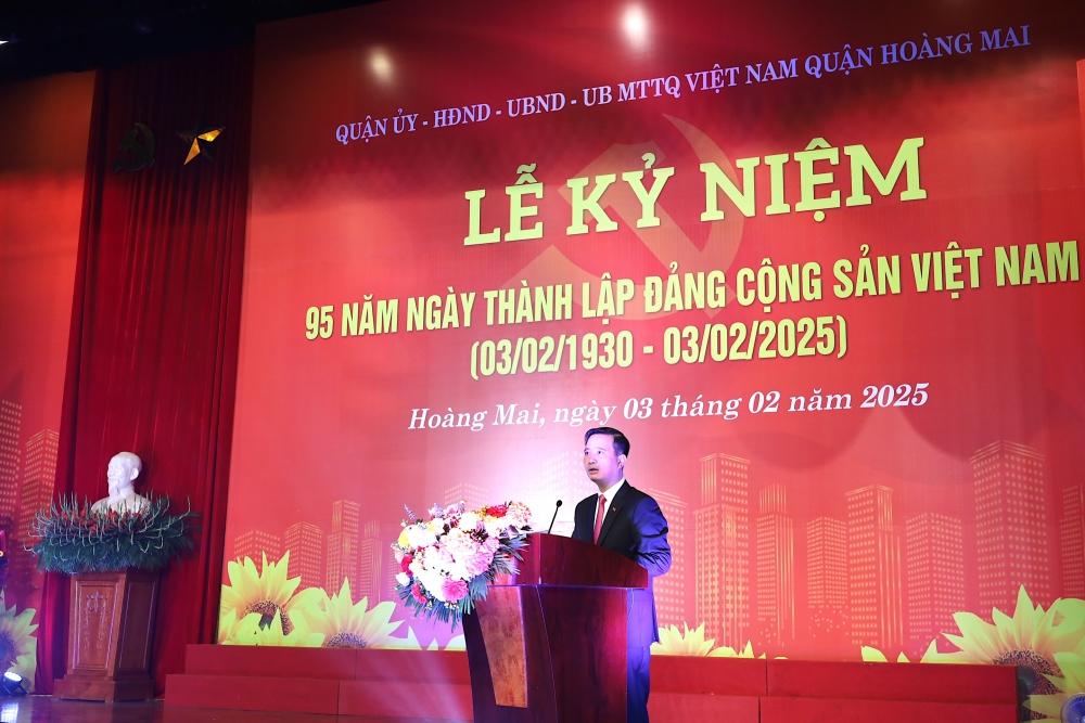 Quận Hoàng Mai kỷ niệm 95 năm Ngày thành lập Đảng Cộng sản Việt Nam