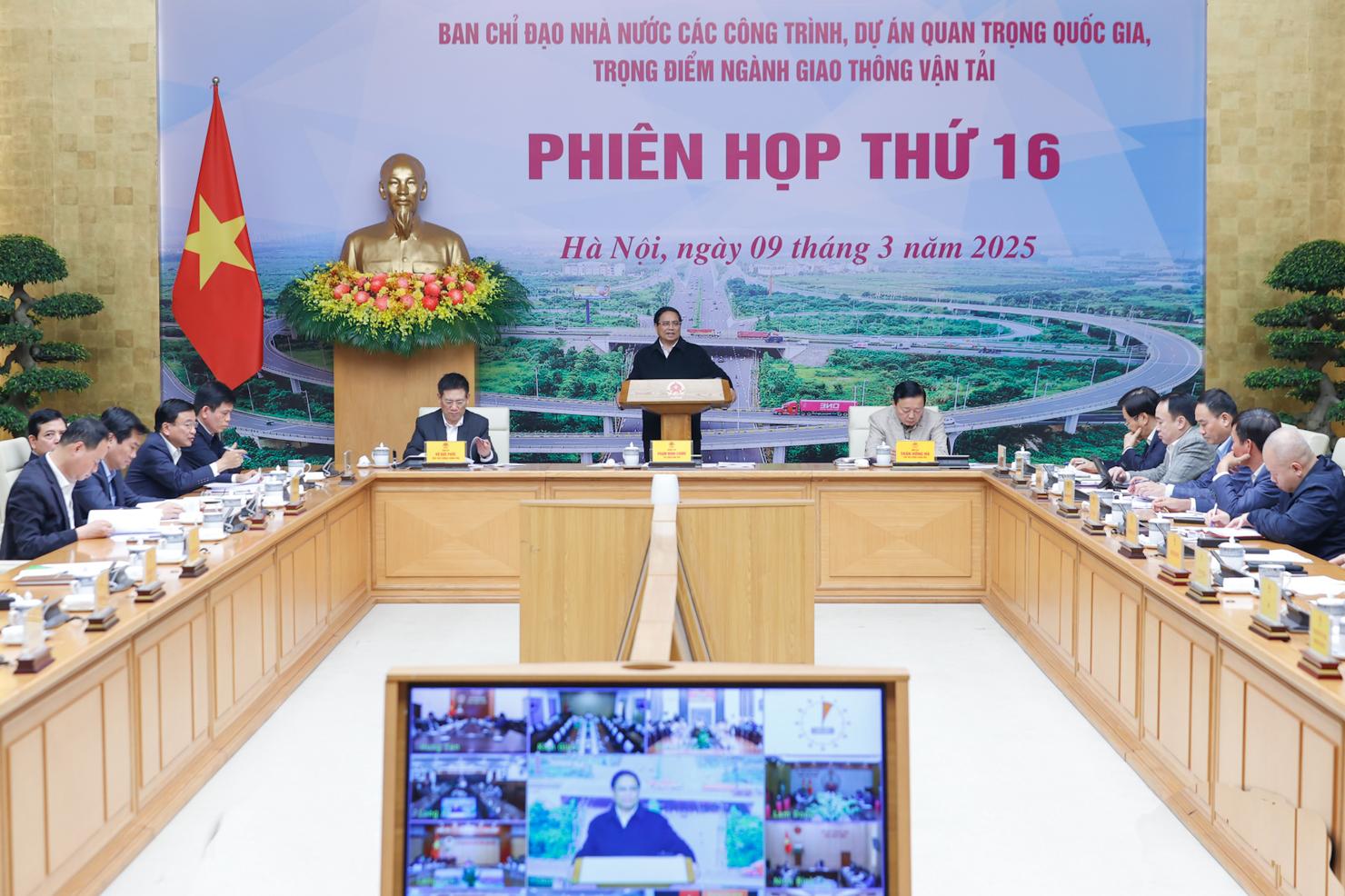 Thủ tướng Chính phủ: 8 nhóm nhiệm vụ thúc đẩy các dự án giao thông vận tải trọng điểm - Ảnh 1