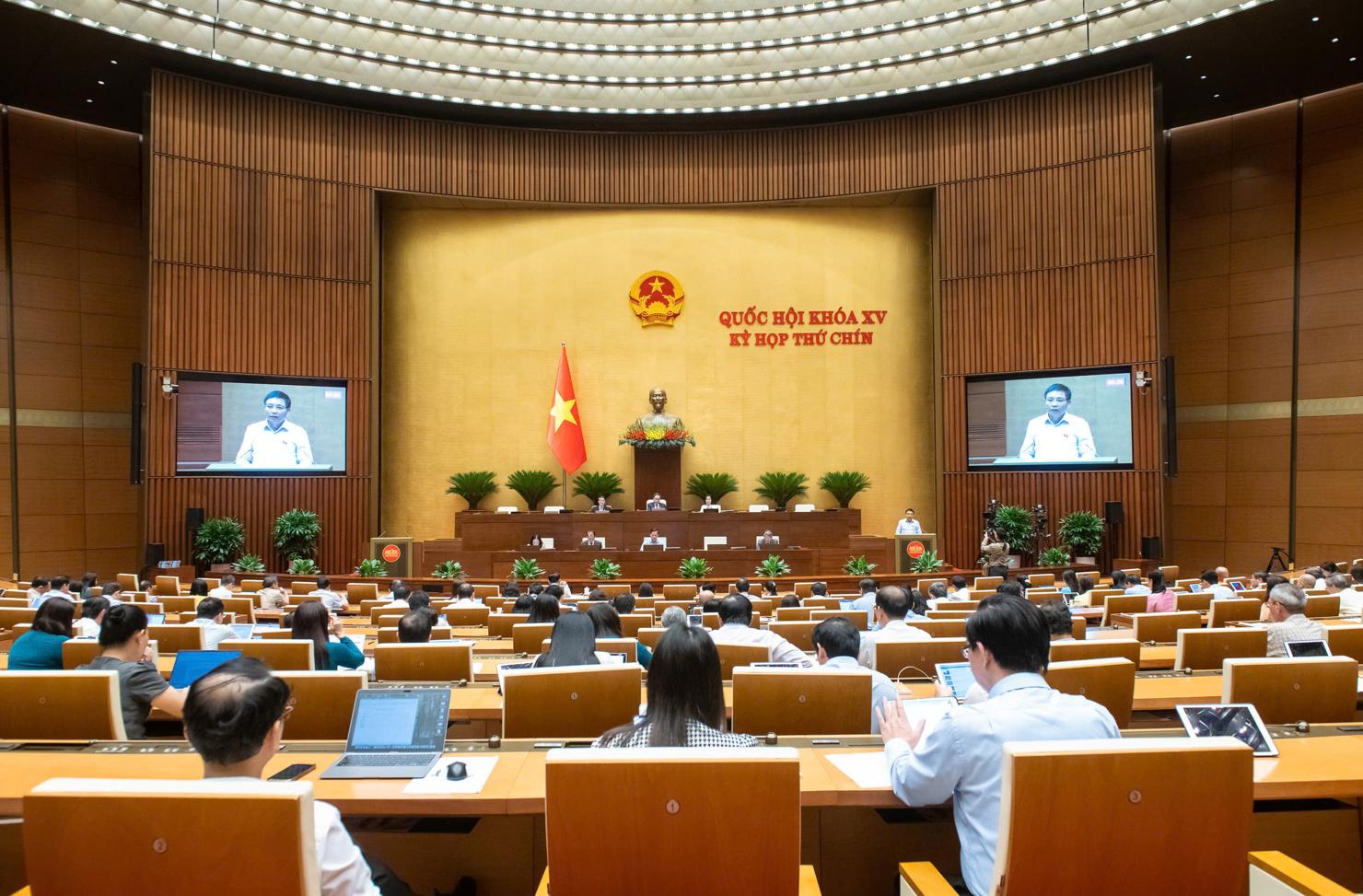 Toàn cảnh phiên họp.