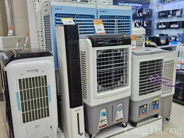 Thiết bị làm mát 'nóng rực' theo thời tiết Hà Nội Thiết bị làm mát 'nóng rực' theo thời tiết Hà Nội