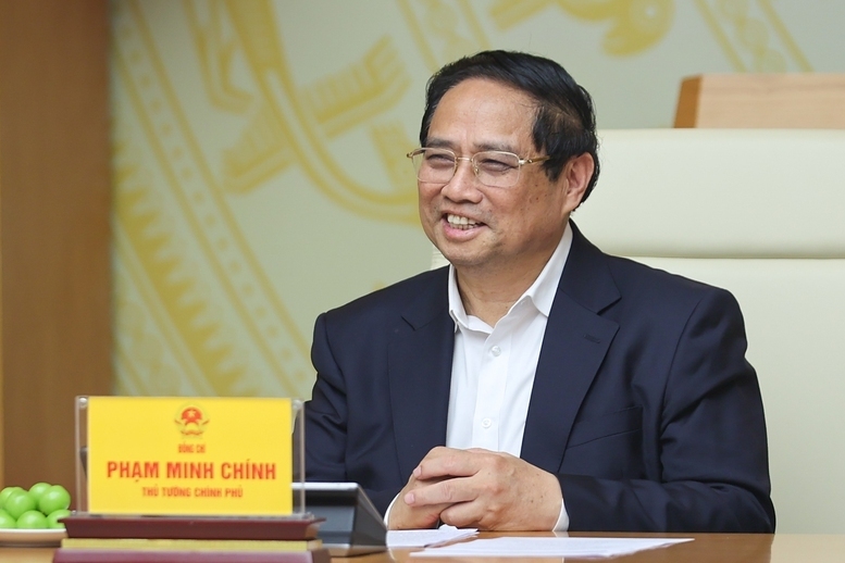Thủ tướng chúc mừng những người làm báo nhân kỷ niệm 100 năm Ngày báo chí cách mạng Việt Nam - Ảnh: VGP/ Nhật Bắc