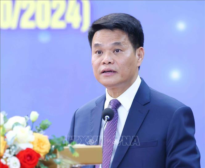 Chủ tịch Ủy ban nhân dân thành phố Hải Phòng Lê Ngọc Châu. Ảnh: Phương Hoa/TTXVN