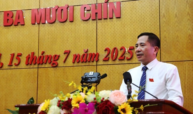 Ông Nguyễn Văn Trường - tân Phó Chủ tịch HĐND tỉnh Lạng Sơn. Ảnh: Thanh Bình