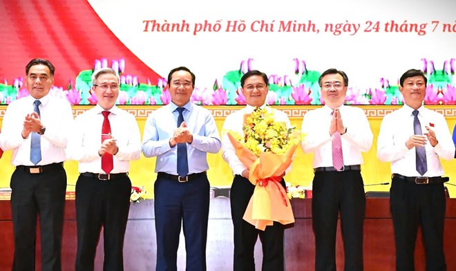 Ông Nguyễn Mạnh Cường làm Phó Chủ tịch UBND TPHCM