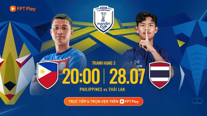 Lịch thi đấu bóng đá U23 Đông Nam Á hôm nay 28.7: U23 Thái Lan vs U23 Philippines