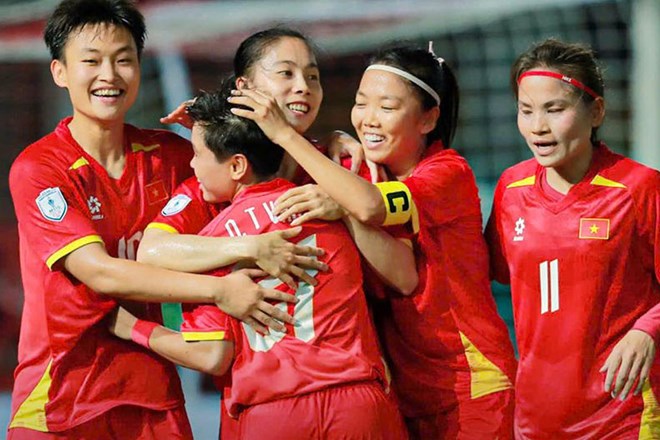 Tuyển nữ Việt Nam duy trì thứ hạng tốt trên bảng xếp hạng FIFA