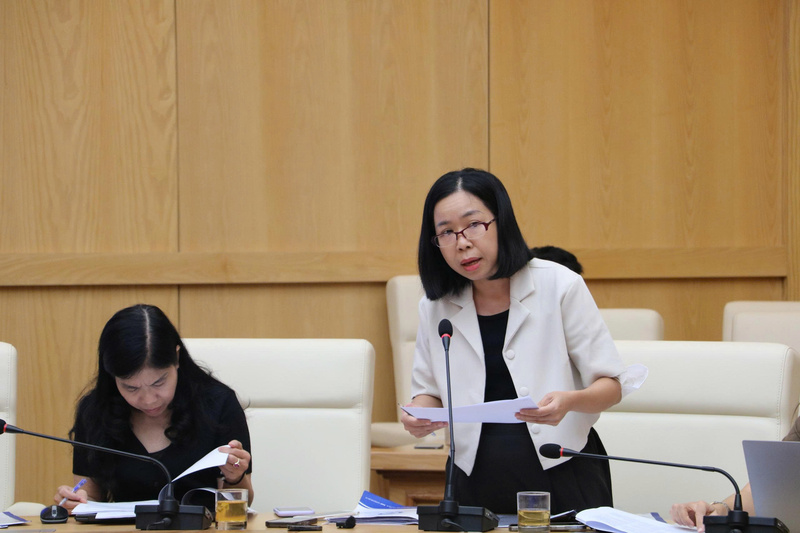 Bà Bùi Thị Thu Hoài, Giám đốc phát triển Công ty Cổ phần sữa Việt Nam