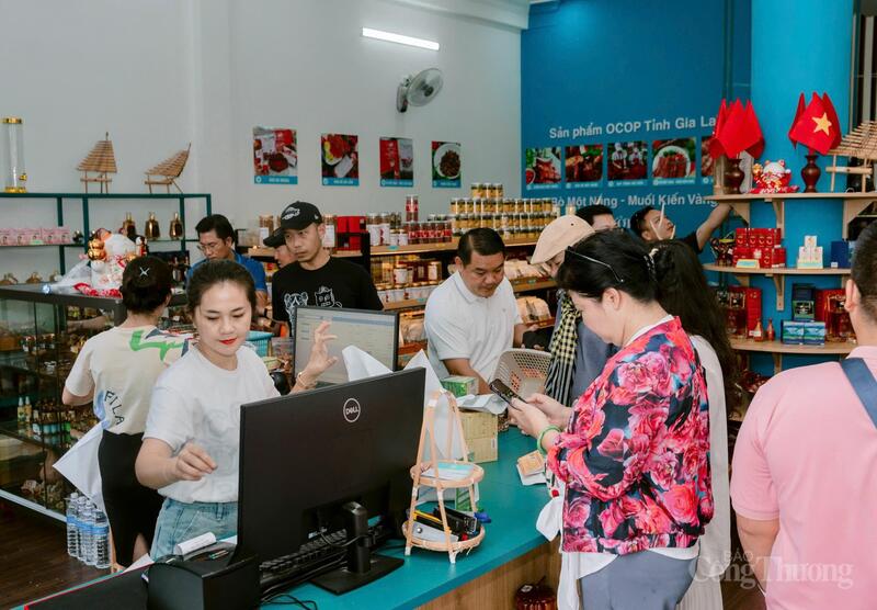 Tỉnh Gia Lai chú trọng kích cầu tiêu dùng, phát triển thị trường nội địa theo hướng hiện đại, bền vững và nhân văn. Ảnh: Hiền Mai