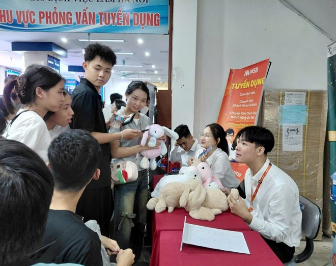 Hà Nội tăng mạnh nhất nhu cầu tuyển dụng lao động có chuyên môn, kỹ năng