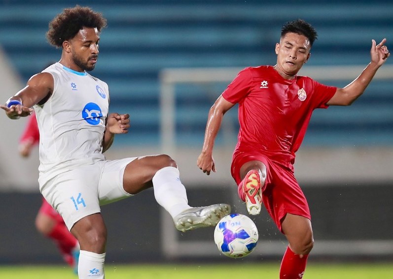 Xuân Son đã trở lại thi đấu sau 10 tháng điều trị chấn thương. Ảnh: NĐFC