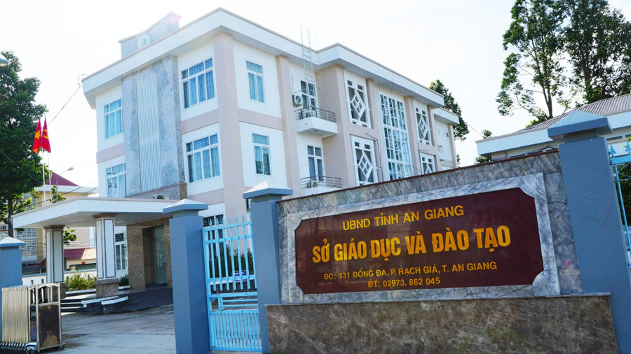 Sở GD&ĐT tỉnh An Giang triển khai đồng bộ các giải pháp, mô hình nhằm xây dựng trường học an toàn, lành mạnh. Ảnh: Yến Phương. so-gd.jpg