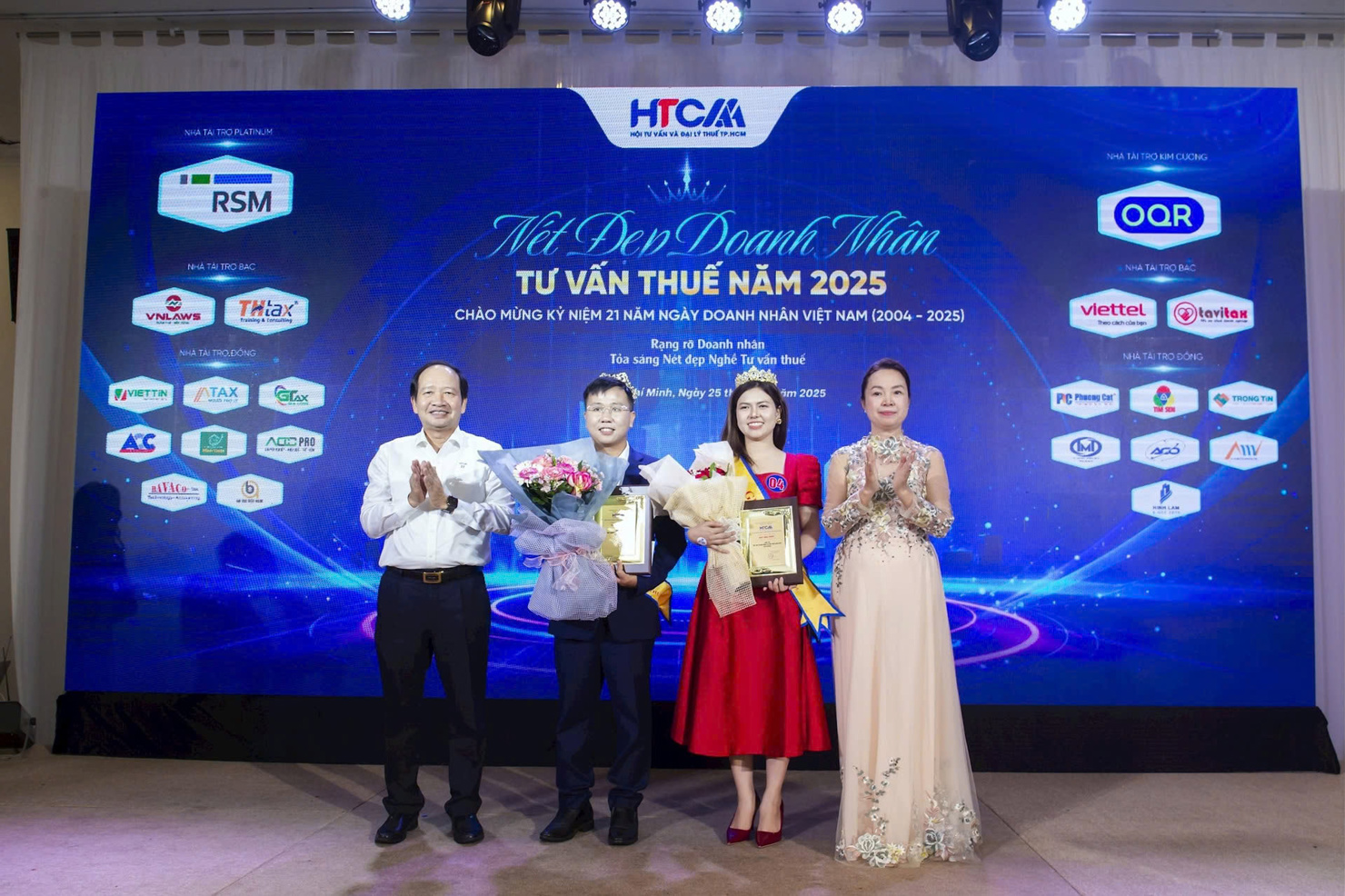 Ông Nguyễn Tiến Dũng, Phó trưởng Thuế TP. Hồ Chí Minh ghi nhận và đánh giá cao những đóng góp, hỗ trợ của tập thể HTCAA.