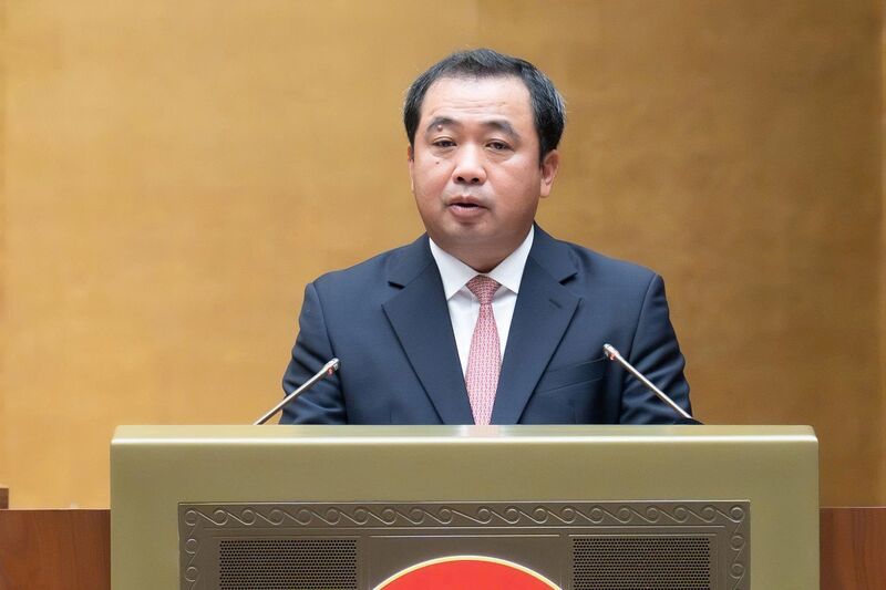 Ông Trần Đức Thắng - Bộ trưởng Bộ Nông nghiệp và Môi trường. Ảnh: QH