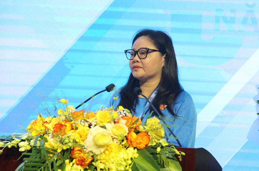 Bà Trịnh Thị Thanh - Phó Hiệu trưởng Trường ĐH Sư phạm Nghệ Thuật Trung ương. suphamnghethuattrunguong-1.jpg