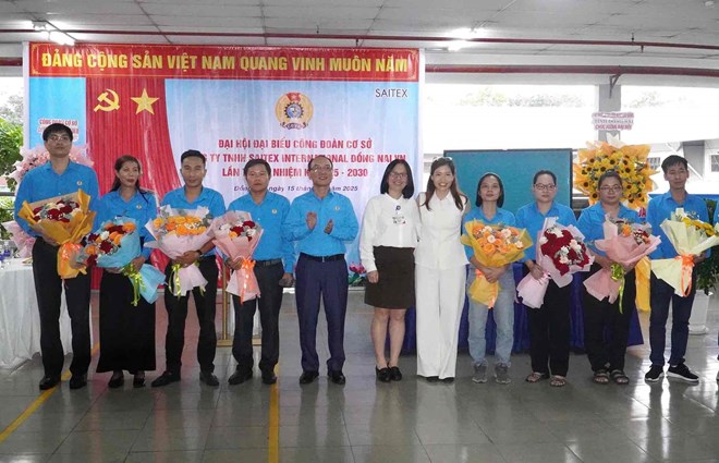 Công ty hơn 3.000 lao động ở Đồng Nai tổ chức Đại hội Công đoàn