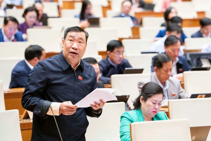 Đại biểu Thạch Phước Bình - đoàn Vĩnh Long. Ảnh: QH