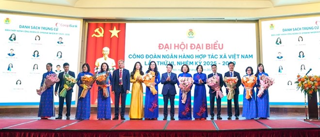 Ban Chấp hành Công đoàn Co-opBank khóa VI, nhiệm kỳ 2025 - 2030 có 11 ủy viên