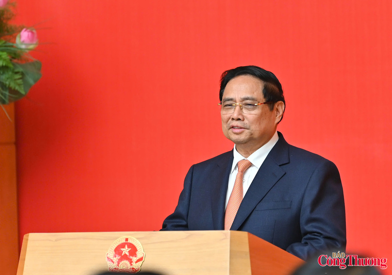 Thủ tướng phát biểu tại hội nghị.