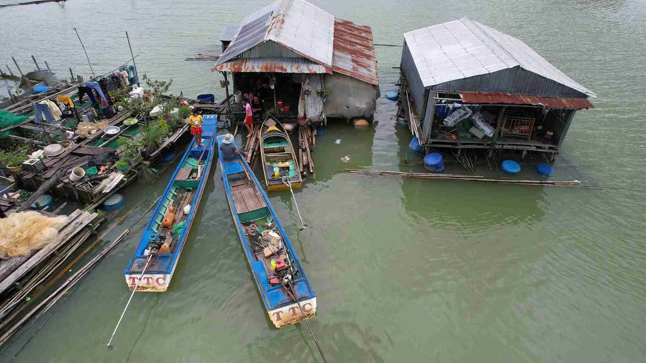 Đời sống của một bộ phận người dân trong xã còn nhiều khó khăn. Ảnh: Bảo Lâm