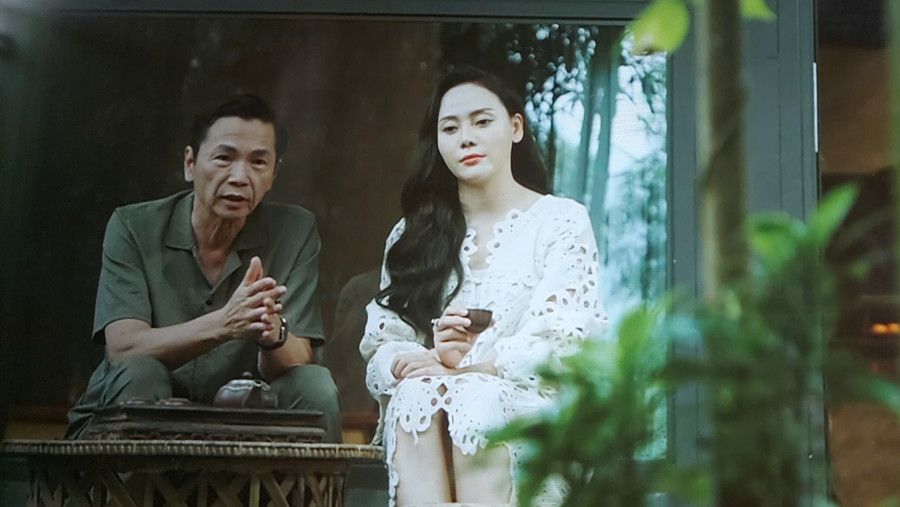 Một cảnh trong bộ phim 'Lằn ranh'. Ảnh cắt từ phim