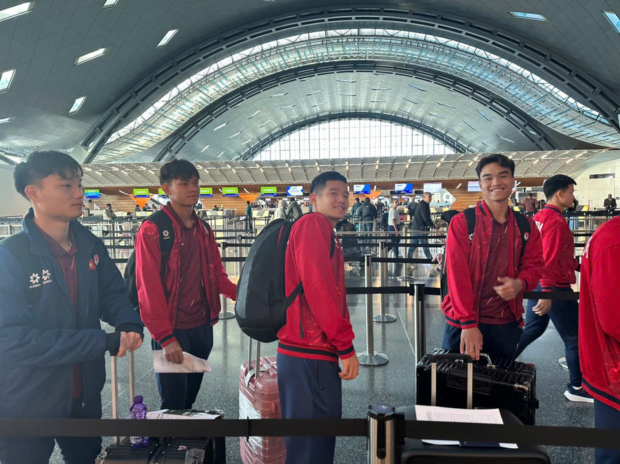 U23 Việt Nam lên đường sang Saudi Arabia dự VCK U23 châu Á 2026. u23-1.jpg