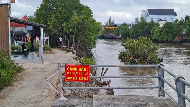 Cà Mau triển khai đề án hơn 26.820 tỉ đồng ứng phó sạt lở