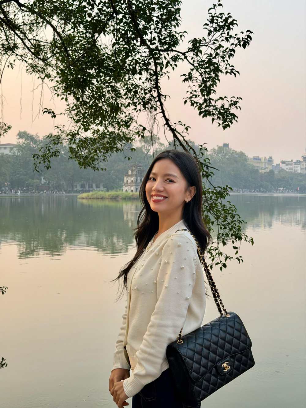 Mẫu túi Chanel Hạ Anh sở hữu có giá khoảng 260 triệu đồng. Ảnh: Nhân vật cung cấp.