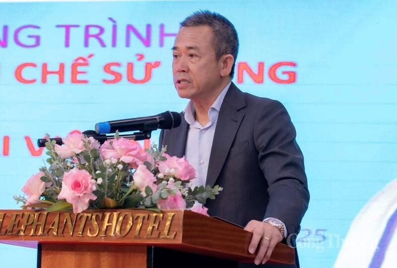 Ông Thái Như Hiệp - Chủ tịch Hội đồng thành viên, Tổng Giám đốc Công ty TNHH Vĩnh Hiệp, đồng thời là Phó Chủ tịch Hiệp hội Cà phê Ca cao Việt Nam. Ảnh: NVCC