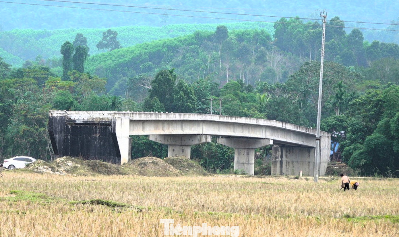 Cầu tiền tỷ xây xong rồi bỏ hoang- Ảnh 1.