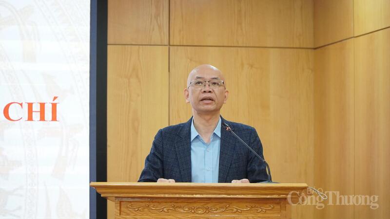 Phó Cục trưởng Cục Xuất nhập khẩu Trần Thanh Hải thông tin về hoạt động xuất khẩu gạo