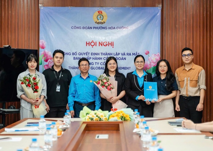 Phường Hòa Cường, Đà Nẵng đột phá phát triển đoàn viên công đoàn ngay từ đầu năm 2026. Ảnh: Trường An