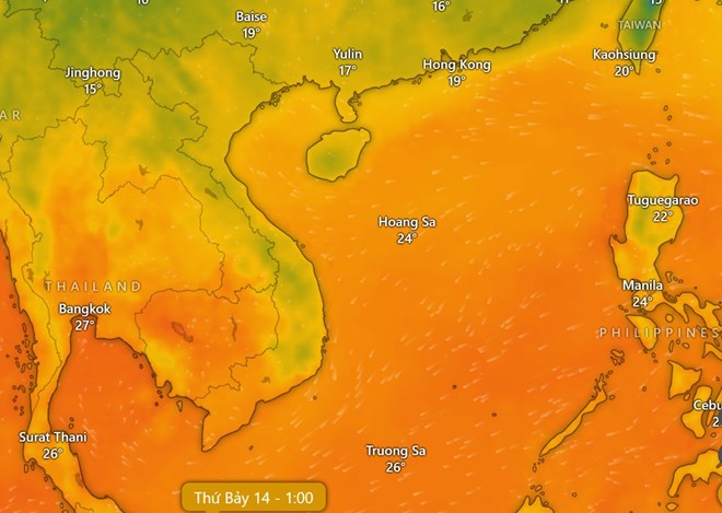 Dự báo thời tiết dịp Tết sau đợt không khí lạnh mạnh