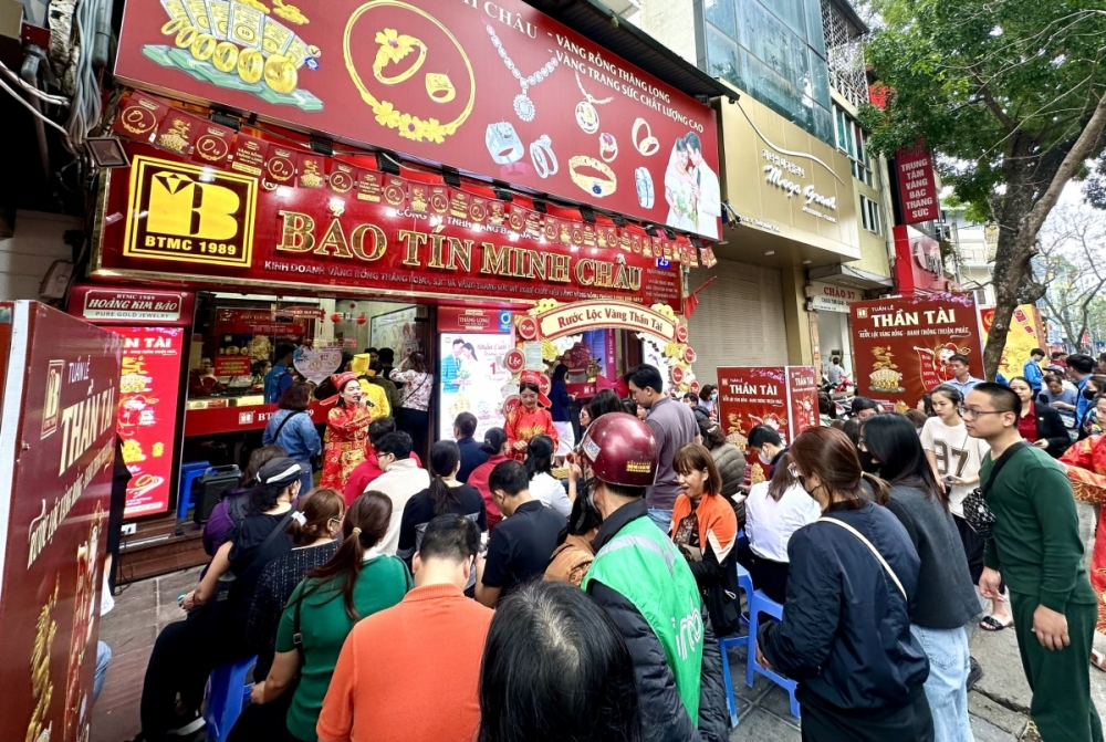 Vía Thần Tài 2026: Mua vàng cầu may, giữ tâm thế vui vẻ Vía Thần Tài 2026: Mua vàng cầu may, giữ tâm thế vui vẻ