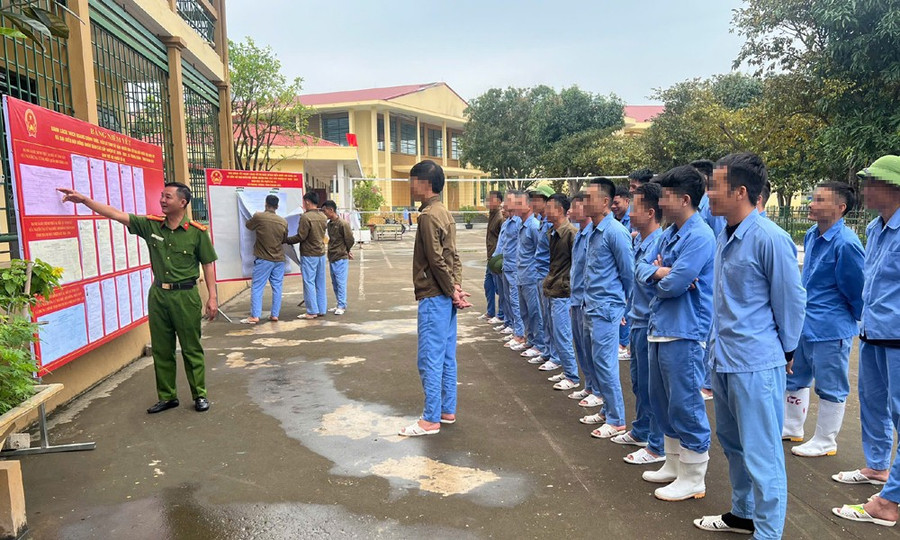 Mọi công tác chuẩn bị cho ngày bầu cử đã được Cơ sở cai nghiện ma tuý số 1 chuẩn bị chu đáo.