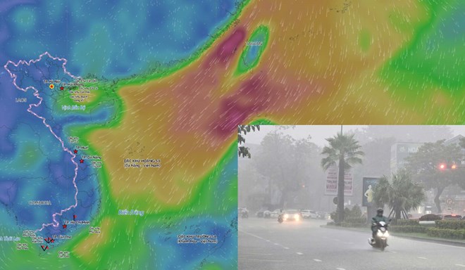 Dự báo về khả năng xuất hiện bão, áp thấp và không khí lạnh 1 tháng tới