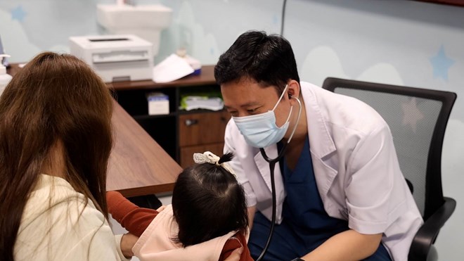 Giao mùa, bệnh hô hấp ở trẻ gia tăng